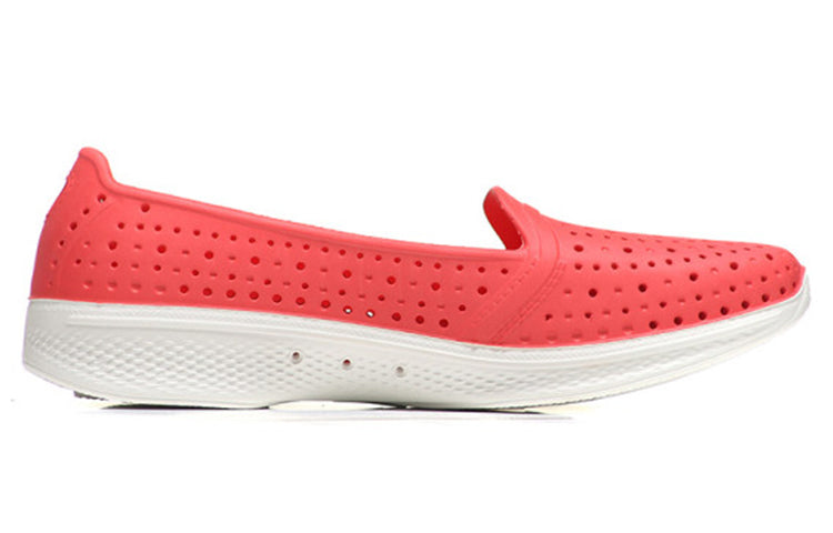 (WMNS) Skechers H2 Go Slip-on Shoes Pink/White 14690-CRL