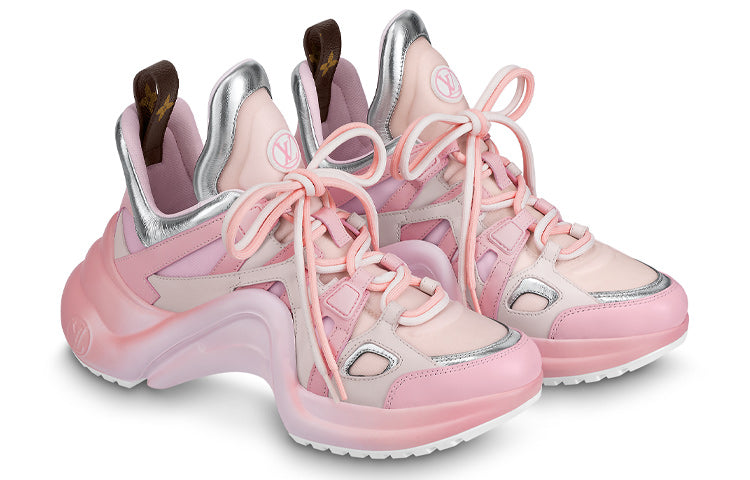 (WMNS) LOUIS VUITTON Archlight 1.0 Sneakers 'Pink Silver' 1AACLU