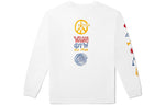 Vans Unisex Printing Round-neck Swea White VN0A5F3MWHT