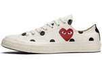 Converse x COMME des GARCONS PLAY Chuck 70 Low 'White Polka Dot' 157249C