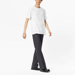Men's LOUIS VUITTON SS21 Alphabet Short Sleeve White 1A8WW9