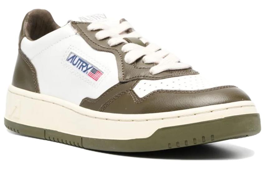 (WMNS) AUTRY Medalist Low Bicolor 'White Olive Green' AULW-WB33