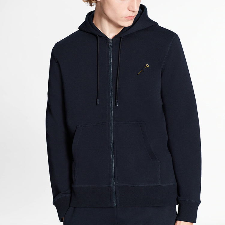 Men's LOUIS VUITTON SS21 Zipper travel Navy Blue 1A8HAW