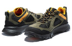 Timberland Garrison Trail Waterproof Low Hikers 'Black Green Yellow' A26M1A58