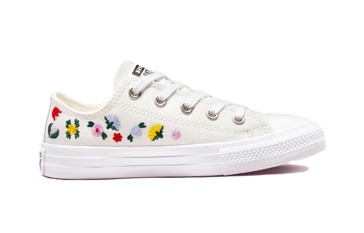 Converse Chuck Taylor All Star Low PS 'Floral Embroidery' A02211C