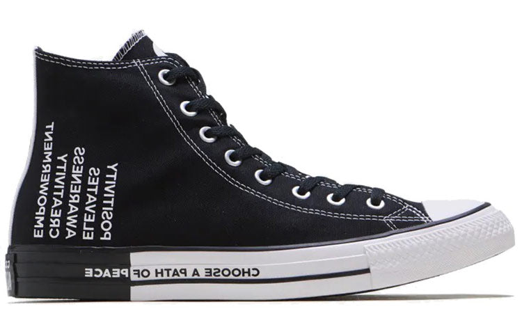 Converse Chuck Taylor All Star High 'Seek Peace - Black' 165766C