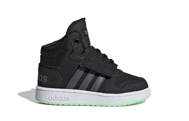 (TD) adidas Hoops Mid 2.0 'Black White Green' EE6711