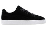 (GS) PUMA Suede Heart Sneakers Black/White 365009-03