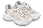 (WMNS) LOUIS VUITTON Run 55 Sneakers 'Beige Monogram White' 1ABHR3
