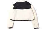 (WMNS) Nike Sportswear AS Nike Sportswear FLC QZ Crop Plush Jacket White CJ6283-110