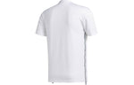 adidas M Gfx T Prime Solid Color Side Sports Stylish Round Neck Short Sleeve White FT2789