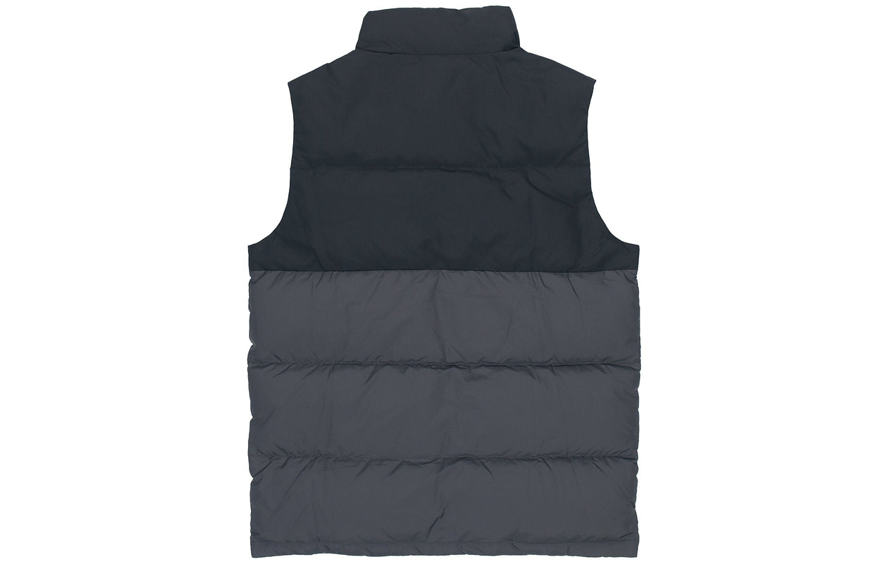 adidas Down Vest Outdoor Sports Splicing Black GF0057