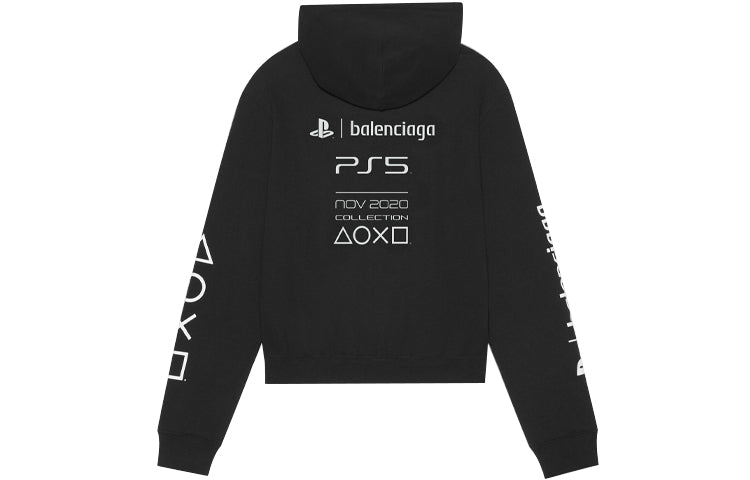 Balenciaga x PlayStation Unisex FW21 Printing Black 657034TKVF41070