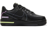 (GS) Nike Air Force 1 React 'Triple Black' CD6960-001