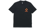 Men's Converse Logo Printing Casual Short Sleeve Black 10018868-001