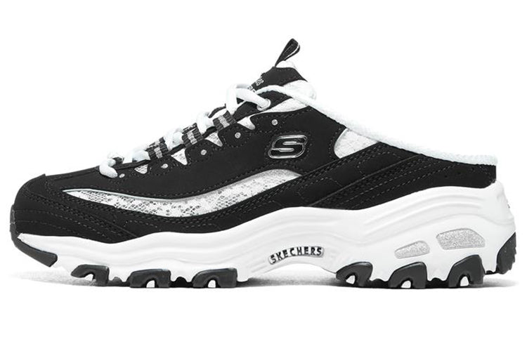 (WMNS) Skechers Dlites 1.0 'Black' 896088-BKW