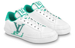 (WMNS) LOUIS VUITTON Charlie Sneakers 'White Teal' 1AAVZ6