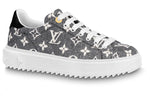 (WMNS) LOUIS VUITTON Time Out Sneakers 'Grey Denim Monogram' 1AAW2Q