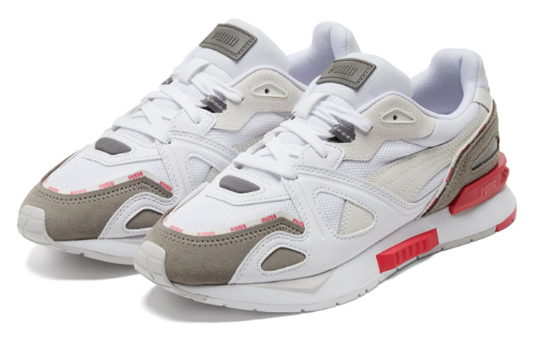 PUMA Unisex Mirage Mox Running Shoes Grey/Red 381014-04