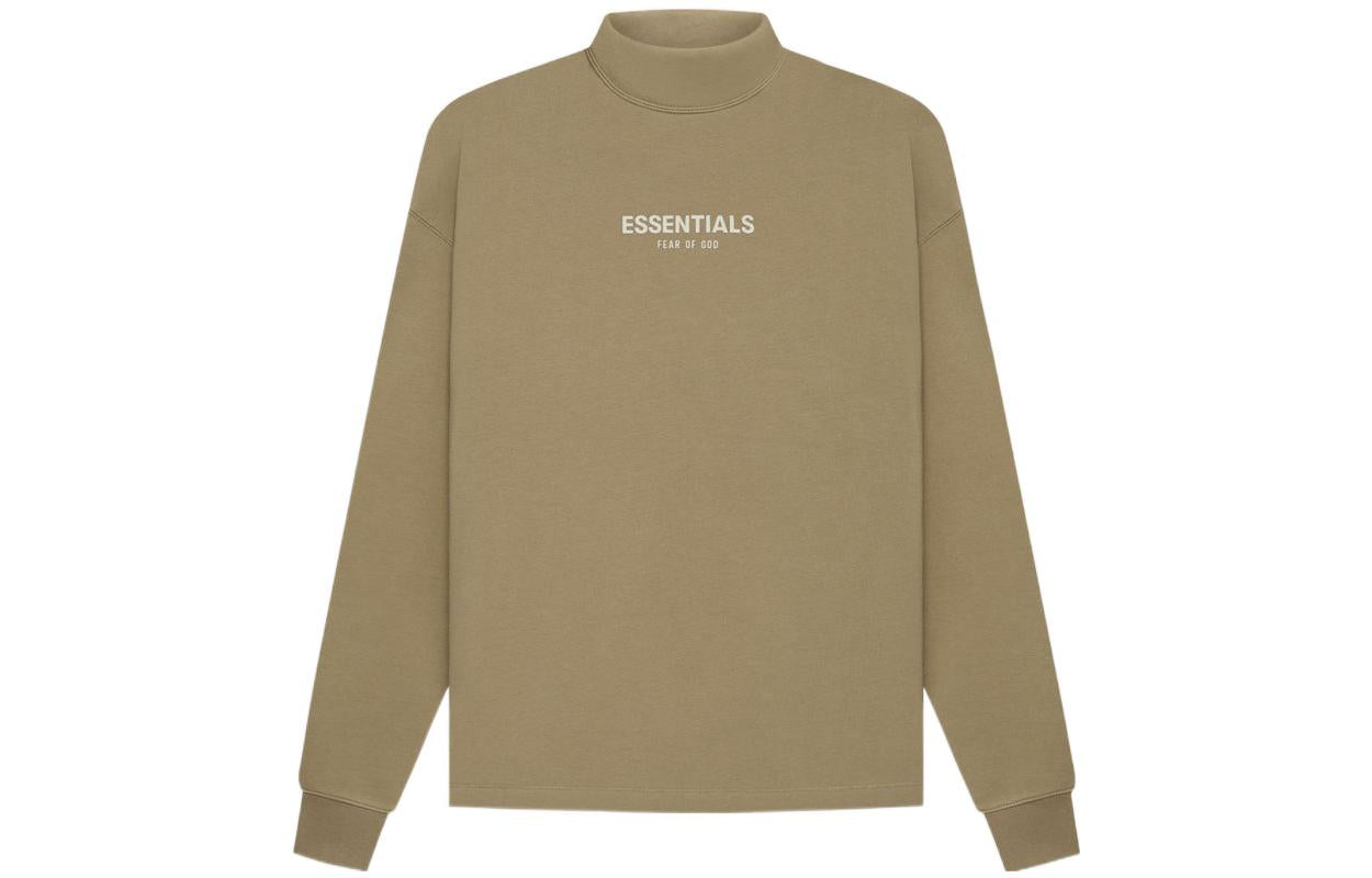 Fear of God Essentials SS22 Relaxed Mockneck Oak FOG-SS22-927