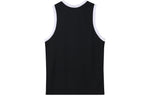 Men's Nike Large Logo Printing Sports Basketball Jersey/Vest Black DA1042-010