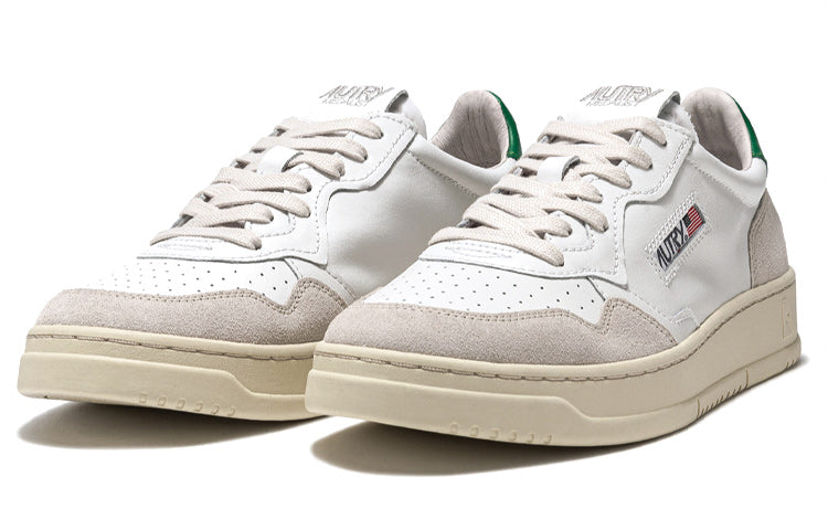 (WMNS) Autry Medalist Low 'White Suede Green' AULW-LS23