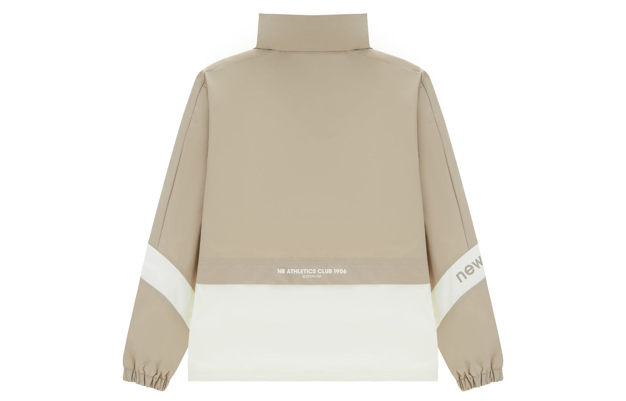 New Balance Lifestyle Jacket 'Beige White' 5AD12103-LBE
