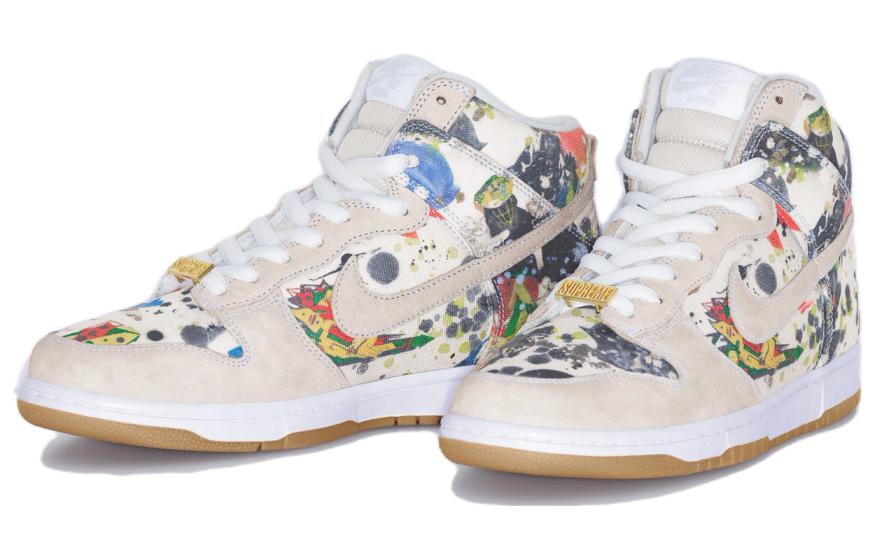 Nike x Supreme SB Dunk High OG QS 'Rammellzee' FD8779-100