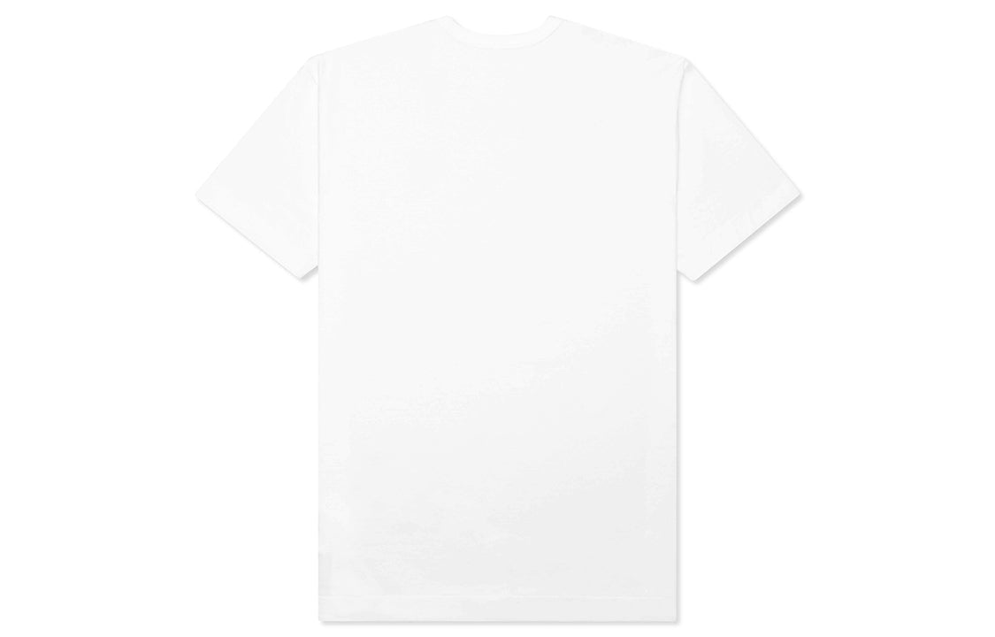(WMNS) COMME des GARCONS PLAY Camouflage Double Heart Tee 'White' AZ-T245-051-1