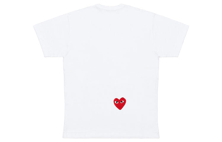 (WMNS) COMME des GARCONS PLAY x Nike play together Series T-Shirt 'White' AE-T401-051-1