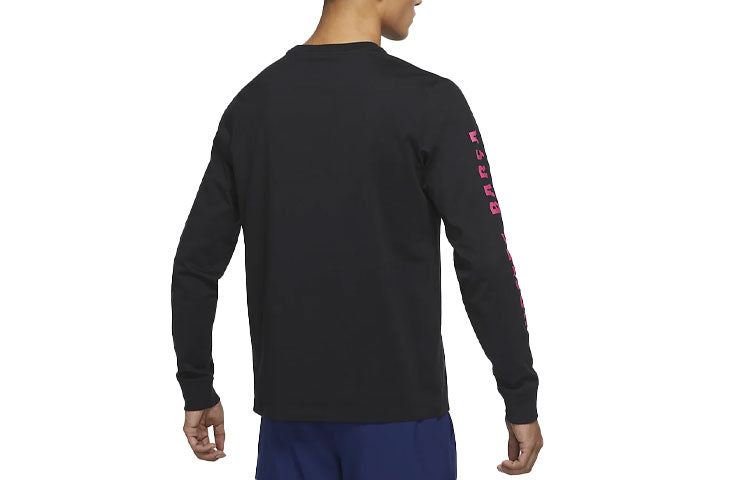 Nike FC Barcelona Long Sleeves Crewneck 'Black' DC0963-010