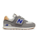 (PS) New Balance 574 Shoes 'Grey Blue Yellow' PV574NA2