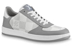 LOUIS VUITTON LV Rivoli Sneakers 'Grey with Plaid' 1A9ZEO