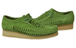 Clarks x Supreme Woven Wallabee 'Green' 26160848