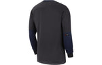 Nike PSG M NK GFA FLC CRW LS OIL GREY AT4442-080