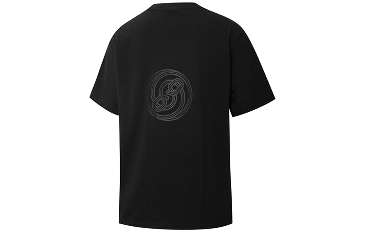 (WMNS) PUMA x PRONOUNCE Crossover W Graphic Tee Printing Pattern Solid Color Round Neck Short Sleeve Black 534039-01