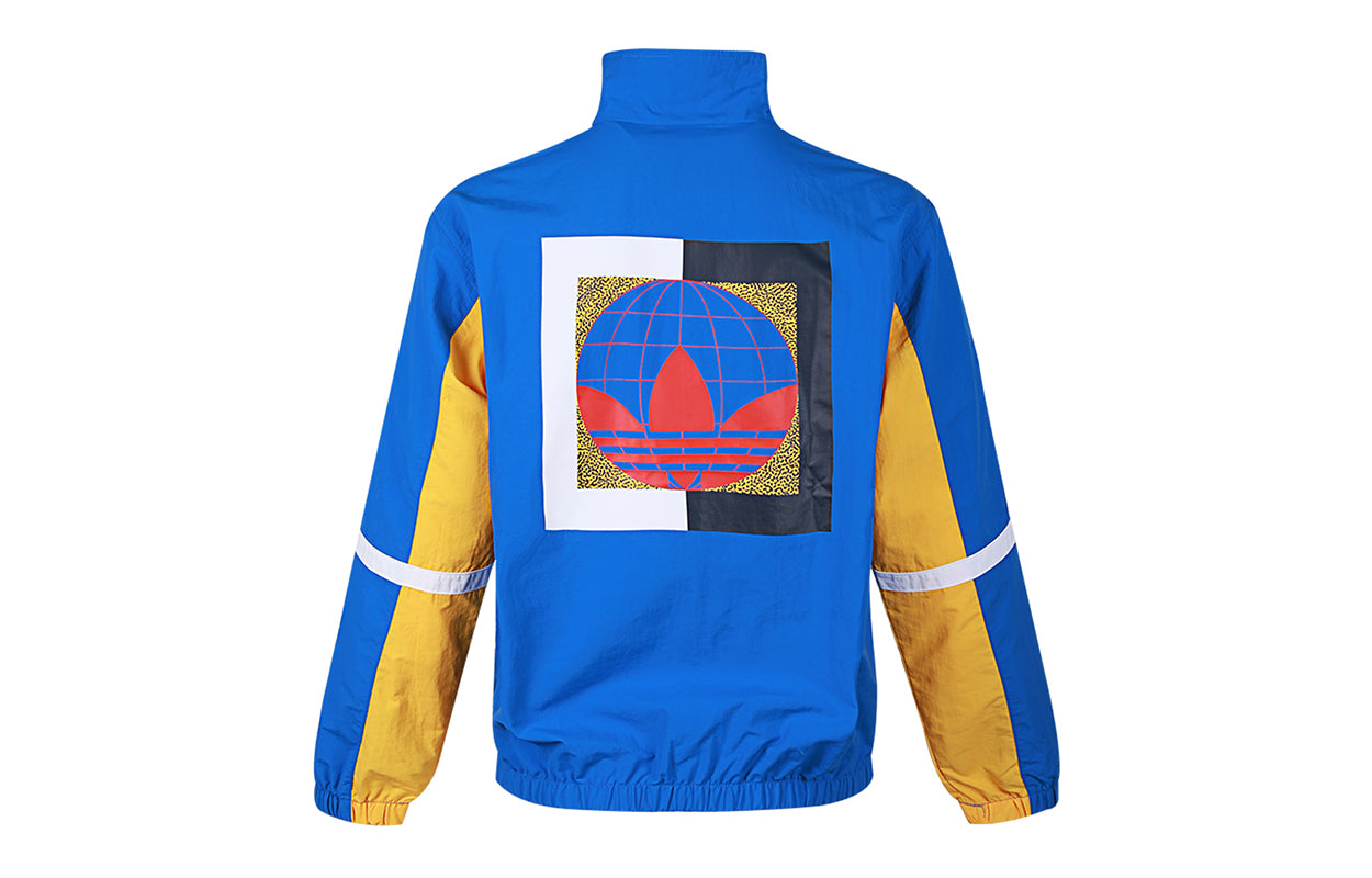adidas originals Globe Tt Sports Woven Jacket Royal blue GD2092