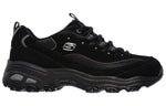 (WMNS) Skechers D lites Sports Shoes Black 11930-BBK