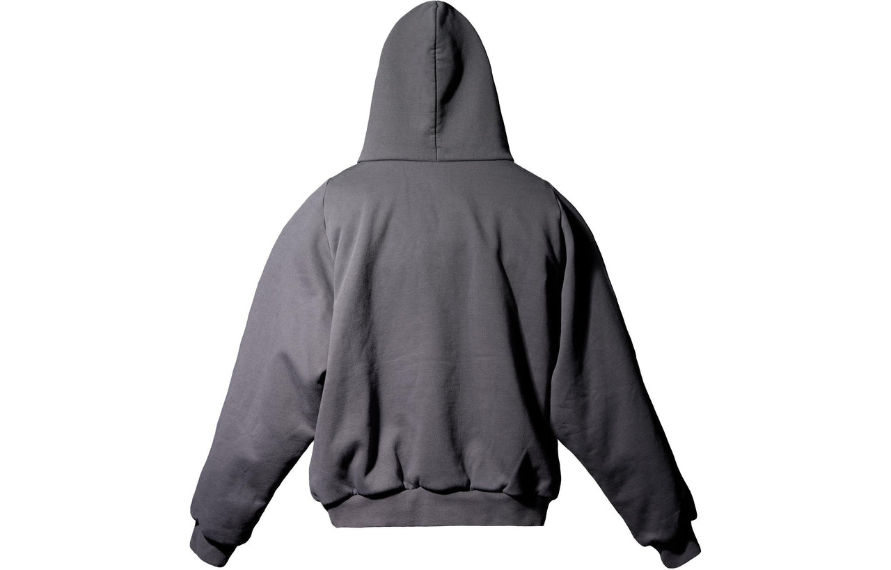 Yeezy Gap SS22 Logo Shrunken Hoodie 'Dark Grey' YEEZY-SS22-212