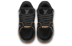 LOUIS VUITTON Trainer Maxi Sneakers 'Black Suede' 1ABM30