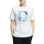 adidas neo Casual Sports Camouflage Logo Short Sleeve White HC9711