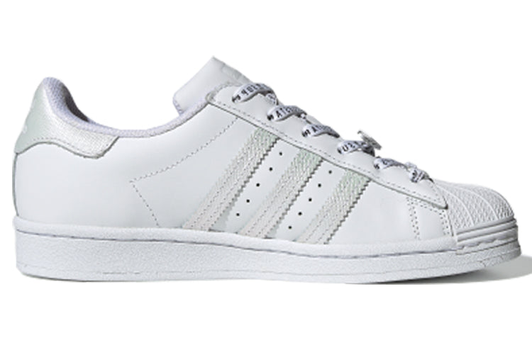 (WMNS) adidas Superstar 'White Iridescent Animal Print' FV3392