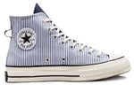 Converse Chuck 70 High 'Washed Indigo Hickory Stripes' A00472C
