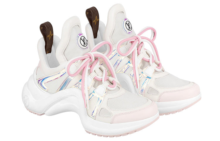 (WMNS) LOUIS VUITTON LV Archlight Sneakers 'White Pink' 1AA1WE