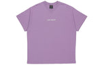 Air Jordan Large Logo Sports Round Neck Short Sleeve Gray Purple DQ4960-574