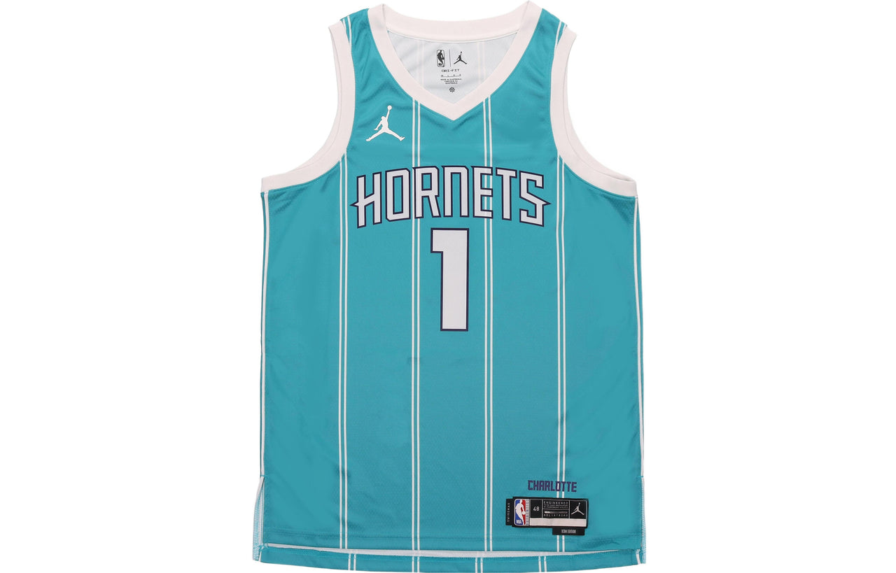 Air Jordan  Dri-FIT NBA Charlotte Hornets Lamelo Ball Icon Edition 2022/23 Swingman Jersey 'Green' DN1998-415