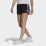 (WMNS) adidas W 3s Wv Sho Training Sports Stripe Woven Shorts Black GM5549