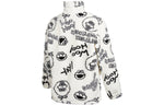 adidas neo x SESAME STREET Crossover Limited Full Print Polar Fleece Long Sleeves Jacket White HD7298
