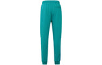 Men's adidas neo Knit Solid Color Stripe Bundle Feet Sports Pants/Trousers/Joggers Green HC9668