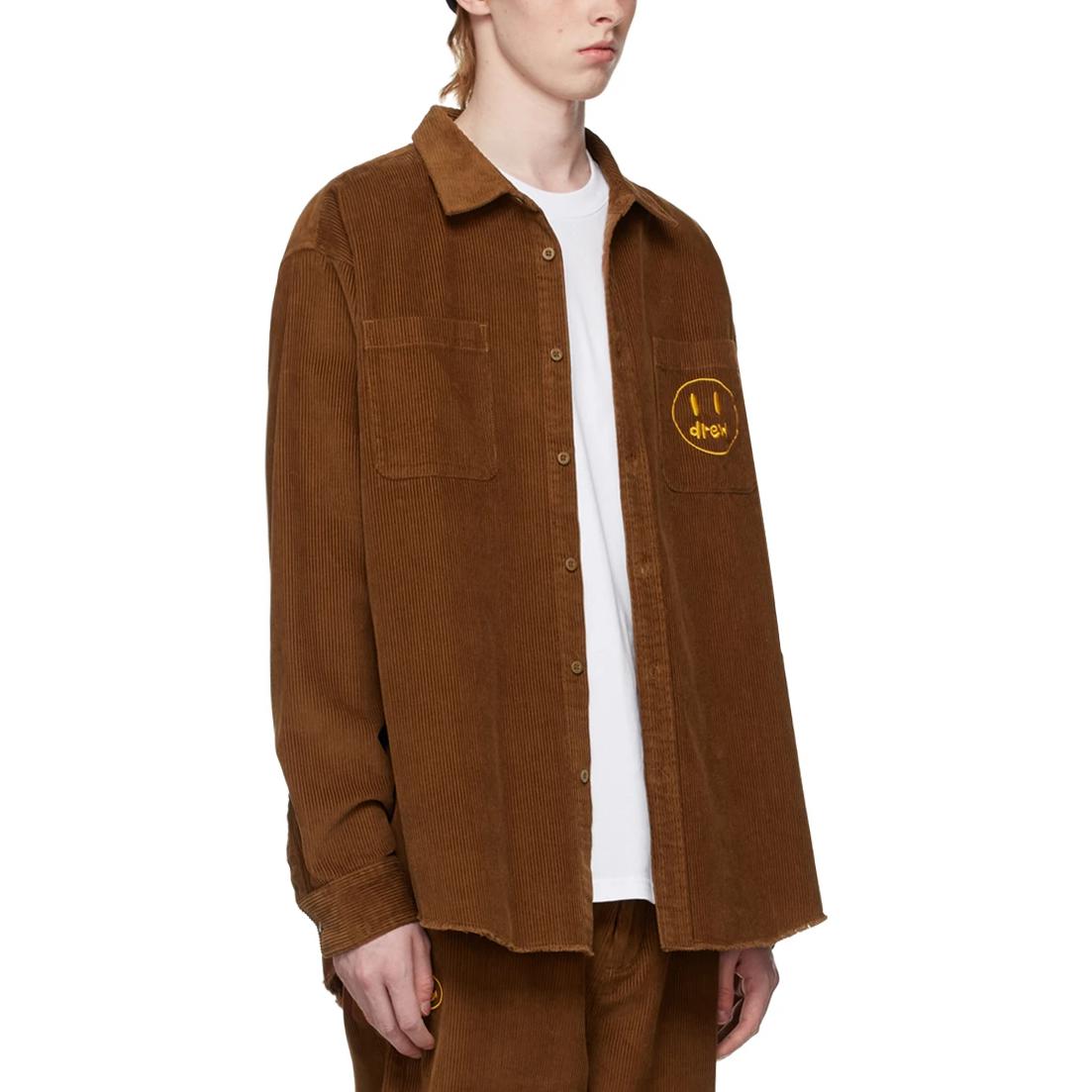 Drew House Painted Mascot Shirt 'Brown' 221454M192000